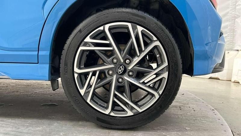 Used Hyundai Kona N Line 120 HP (88 kW) 2021 Blue SUV