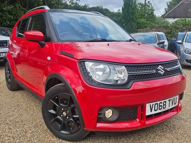 Red/black Used 2018 Suzuki Ignis SZ-T Hatchback | £11,990 (Fair price) - Image 1/4