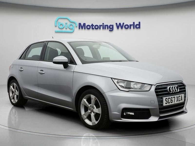 Silver Used 2017 Audi A1 Sportback Sport Hatchback | £9,300 (Fair price) - Image 1/4