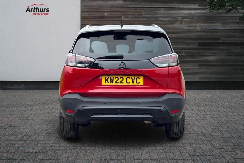 Used Vauxhall Crossland Ultimate 108 HP (79 kW) 2022 Red SUV