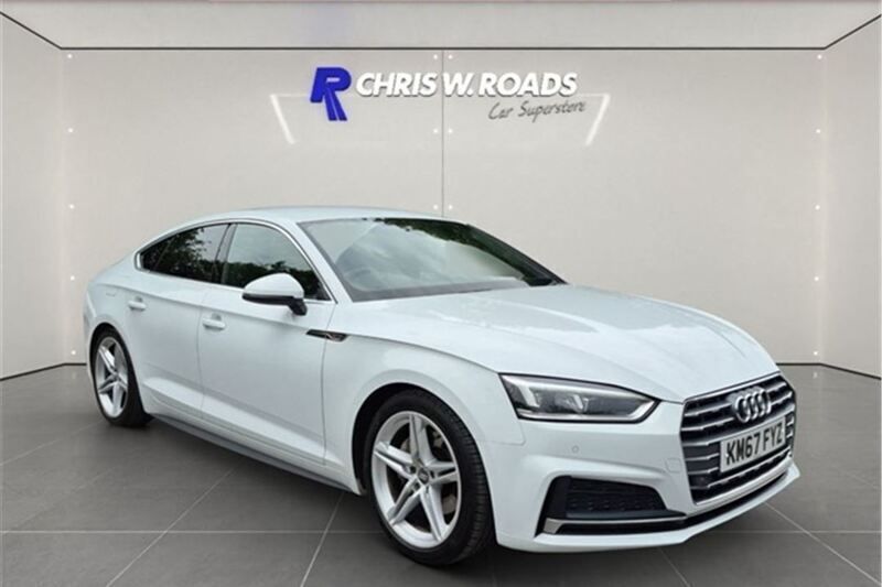White Used 2017 Audi A5 Sportback S-Line Hatchback | £16,500 (Fair price) - Image 1/3