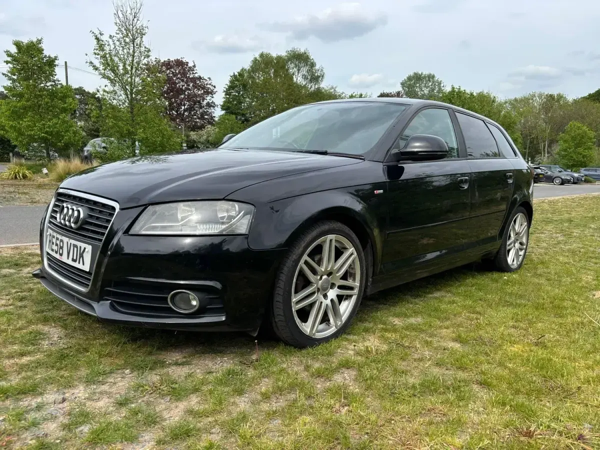 Usado Audi A3 S-Line 2008 Preto Citadino