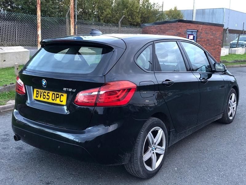 Black Used 2015 BMW 218 Sport Line Hatchback | £4,000 (Good price) - Image 1/4