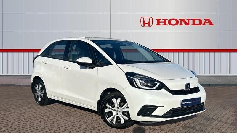 White Used 2021 Honda Jazz Hybrid Hatchback | £15,804 - Image 1/3