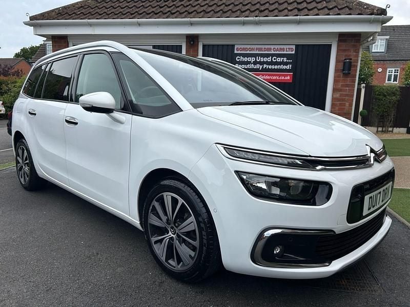 White Used 2017 Citroën Grand C4 Picasso Flair MPV | £8,799 (Good price) - Image 1/4