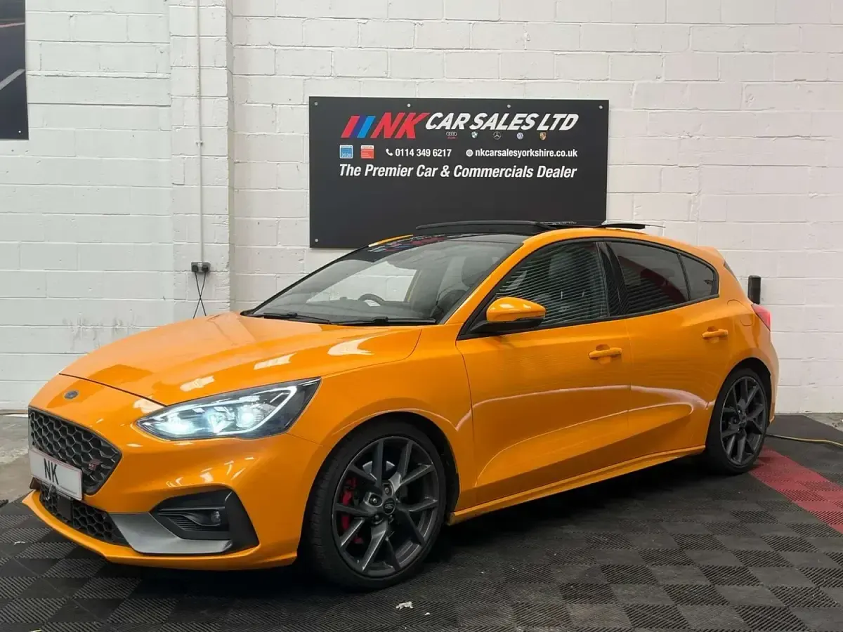 Used Ford Focus ST 2020 Orange Hatchback