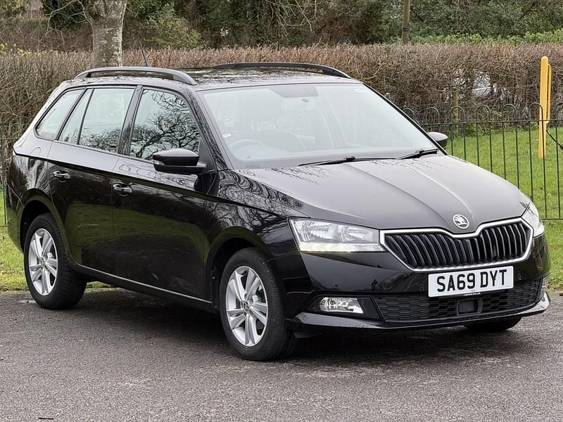 Used Skoda Fabia SE 2020 Black Estate