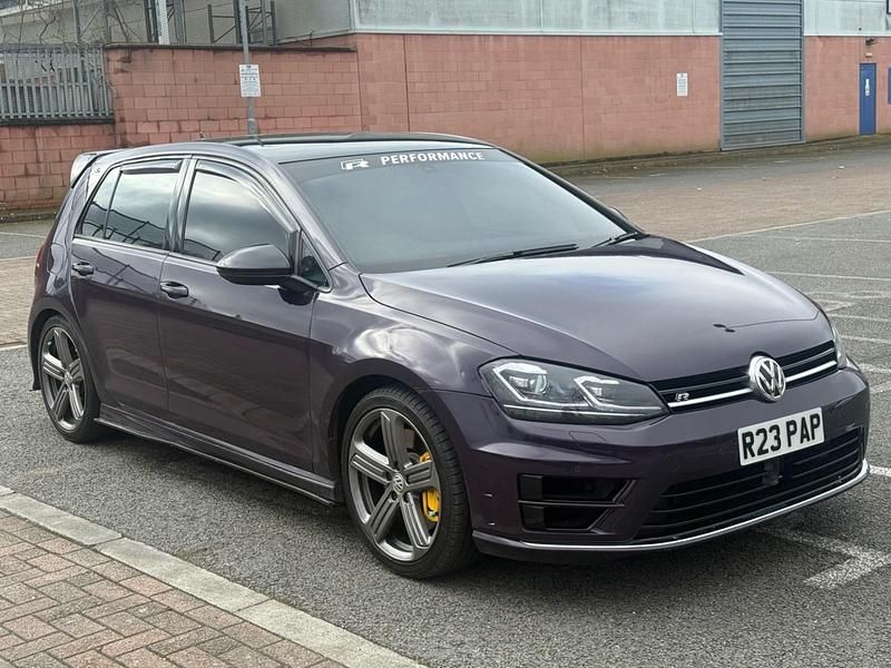 Used VW Golf VII R 2013 Purple Hatchback