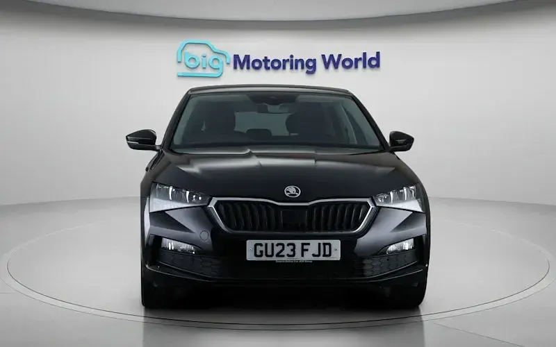Used Skoda Scala SE L 110 HP (80 kW) 2023 Black Hatchback