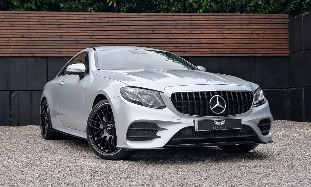 Used Mercedes E220 AMG Line Premium 2021 Silver Coupe