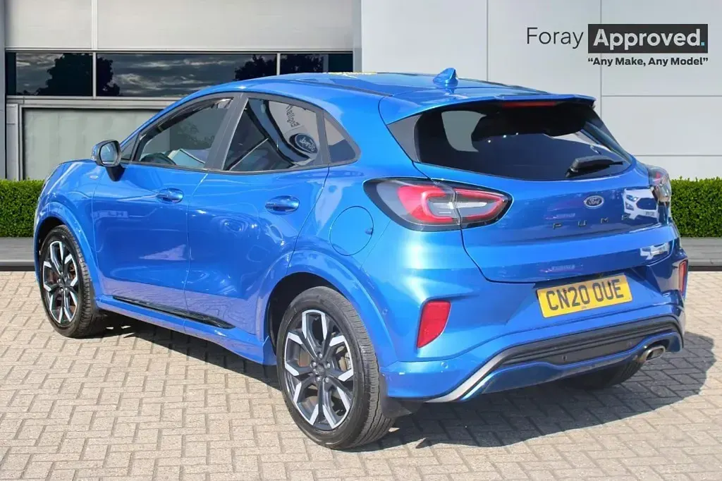 Used Ford Puma ST-Line X 123 HP (90 kW) 2020 Blue SUV