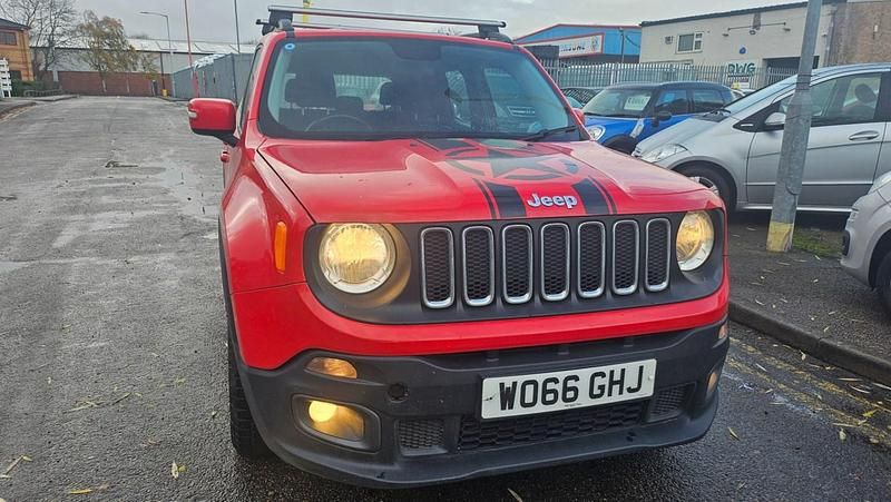 Used Jeep Renegade Longitude 140 HP (102 kW) 2016 Red SUV