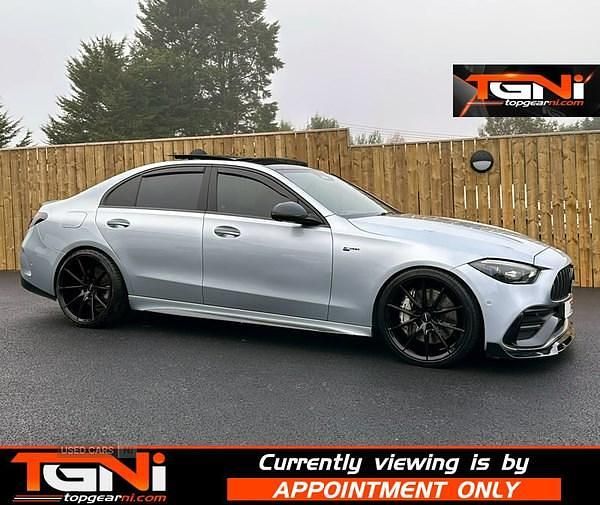 Used Mercedes C43 AMG Premium Plus 408 HP (300 kW) 2023 Silver Sedan