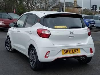 Used Hyundai i10 N Line 100 HP (73 kW) 2021 White Hatchback