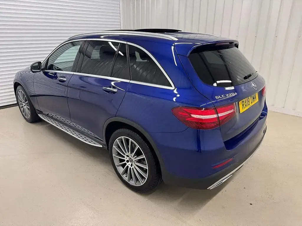 Used Mercedes GLC220 AMG Line Premium 2018 Blue SUV
