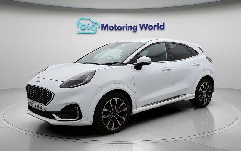 Used Ford Puma ST-Line 155 HP (114 kW) 2022 White Hatchback
