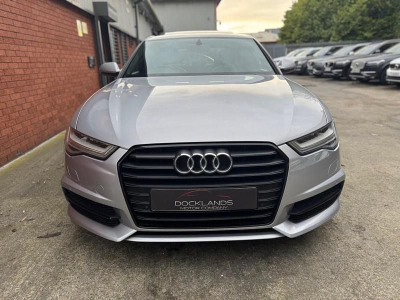 Used Audi A6 Black Edition 2015 Silver Sedan