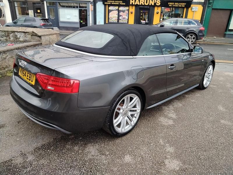 Used Audi A5 Cabriolet S-Line 2014 Grey Cabriolet