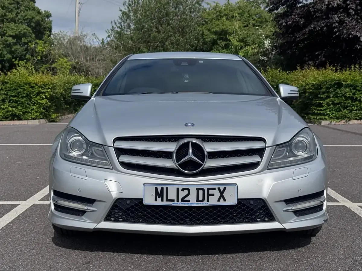 Used Mercedes C180 AMG 2012 Silver Coupe
