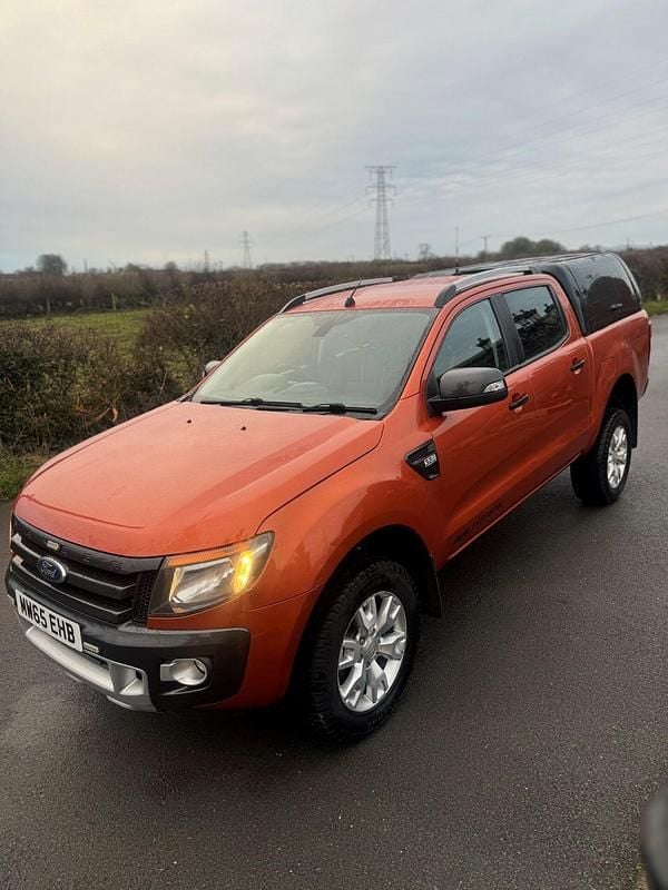 Used Ford Ranger Wildtrack 2015 Orange Pickup