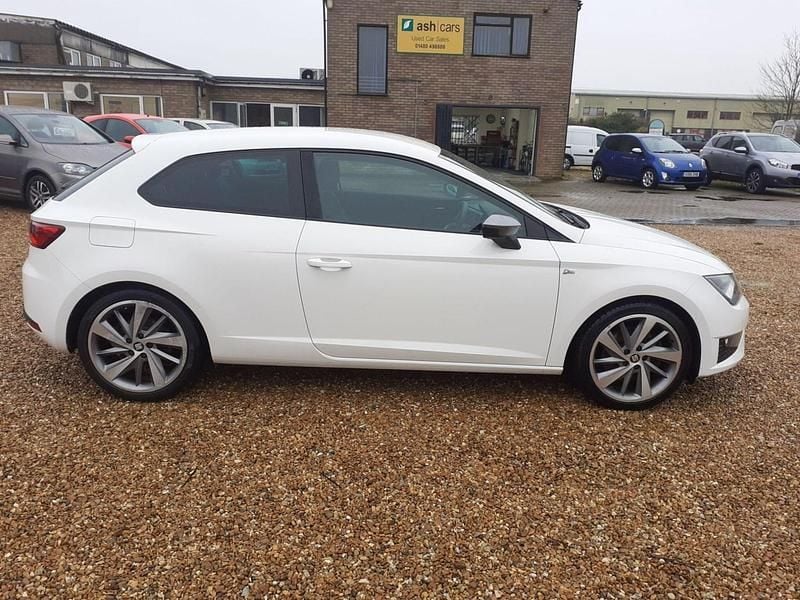 Used Seat Leon FR Sport 2013 White Coupe