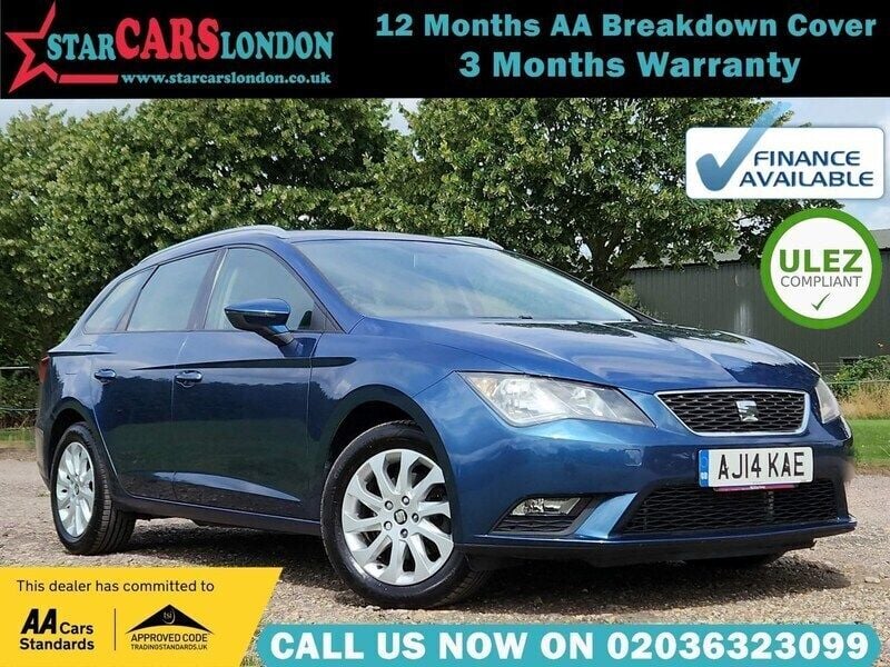 Blue Used 2014 Seat Leon SE Estate | £7,000 (Fair price) - Image 1/3