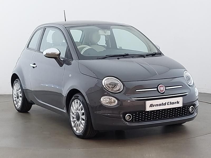 Grey Used 2021 Fiat 500 Lounge Hatchback | £8,998 (Fair price) - Image 1/4