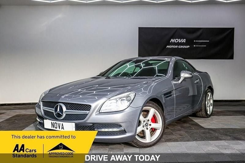 Silver Used 2014 Mercedes SLK250 Cabriolet | £9,299 (Fair price) - Image 1/4