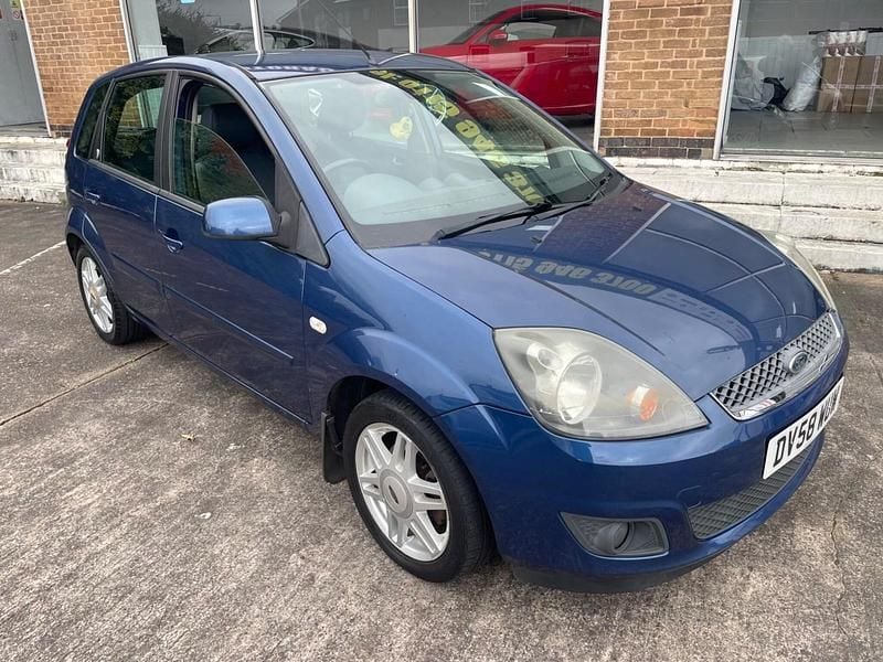 Used Ford Fiesta Ghia 2008 Blue Hatchback