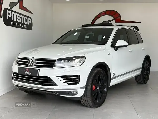 Usado VW Touareg R-line 262 HP (192 kW) 2017 Branco SUV