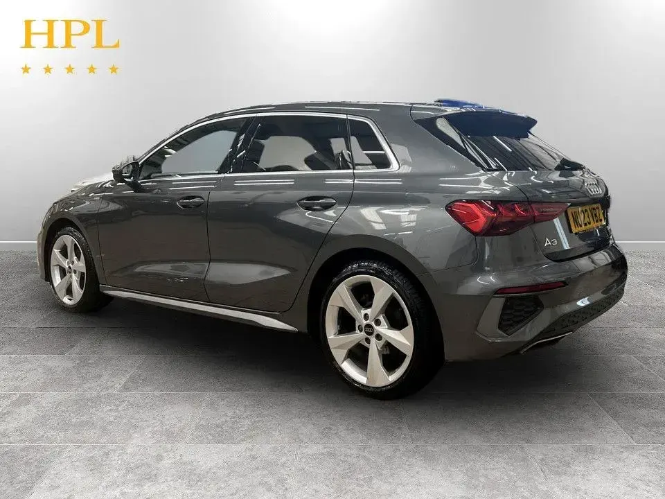 Used Audi A3 Sportback S-Line 110 HP (80 kW) 2023 Grey Hatchback