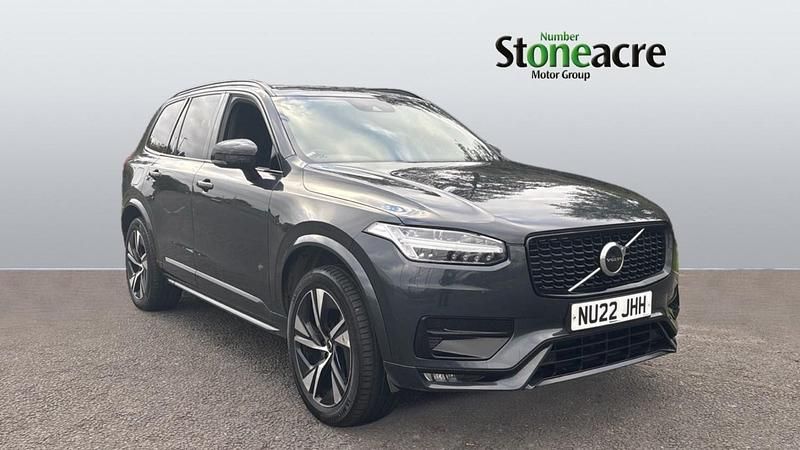 Grey Used 2022 Volvo XC90 R-Design SUV | £29,425 (Good price) - Image 1/4