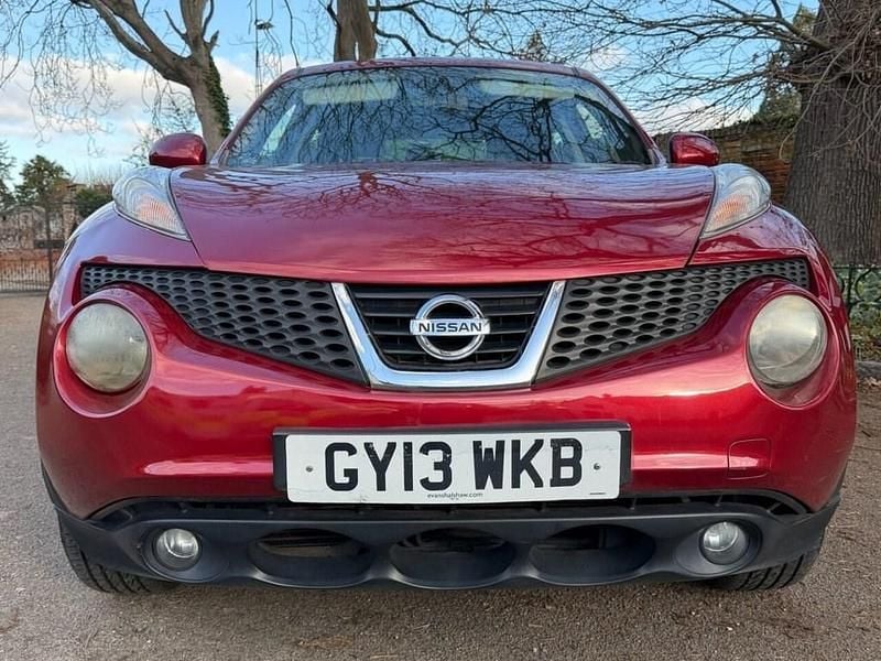 Used Nissan Juke Acenta 117 HP (86 kW) 2013 Red SUV