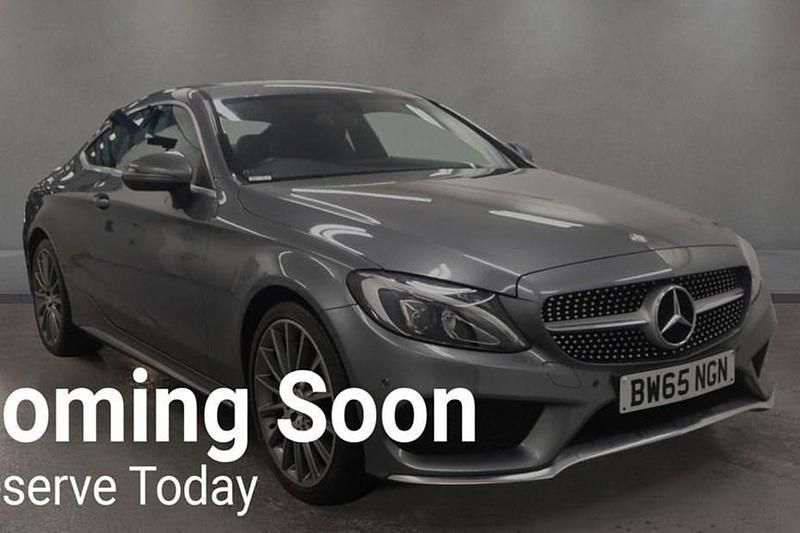Grey Used 2016 Mercedes C250 AMG line Coupe | £14,495 (Fair price) - Image 1/1