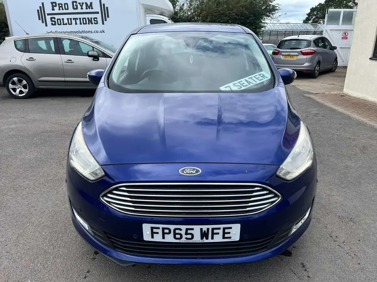 Used Ford Grand C-Max Titanium 120 HP (88 kW) 2015 Blue MPV
