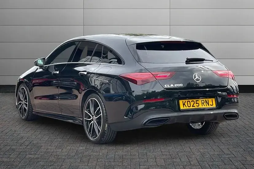 Used Mercedes CLA200 Shooting Brake AMG line 175 HP (128 kW) 2025 Cosmos black Estate