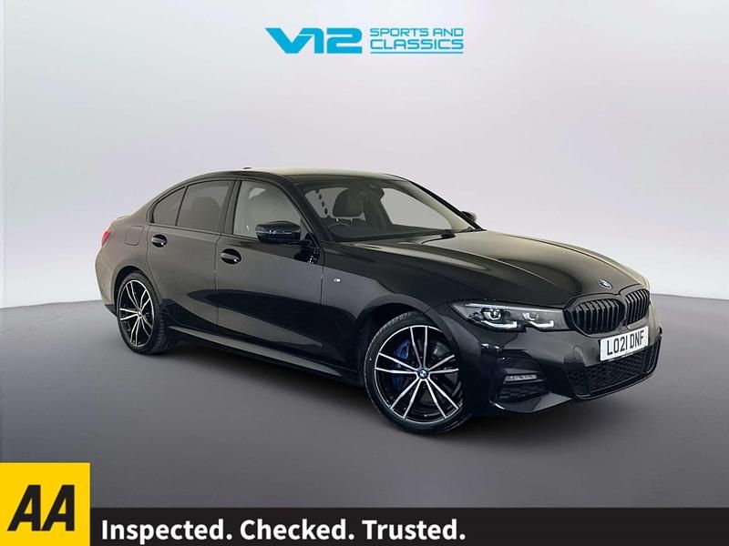 Used BMW 330e M Sport 2021 Black Sedan