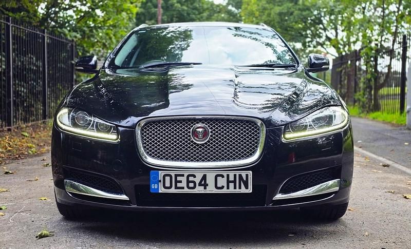 Used Jaguar XF Sportbrake Premium Luxury 2014 Black Estate
