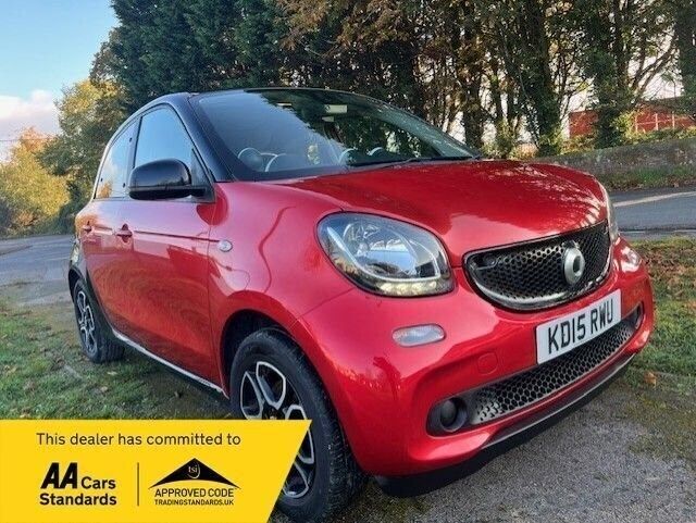 Red Used 2015 Smart ForFour Prime Hatchback | £4,995 (Fair price) - Image 1/4
