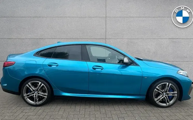 Used BMW M235 Comfort Edition 306 HP (225 kW) 2023 Blue Coupe