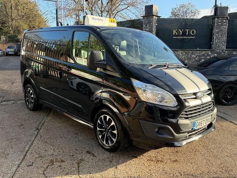 Used Ford Transit Custom Limited 170 HP (125 kW) 2018 Black Van