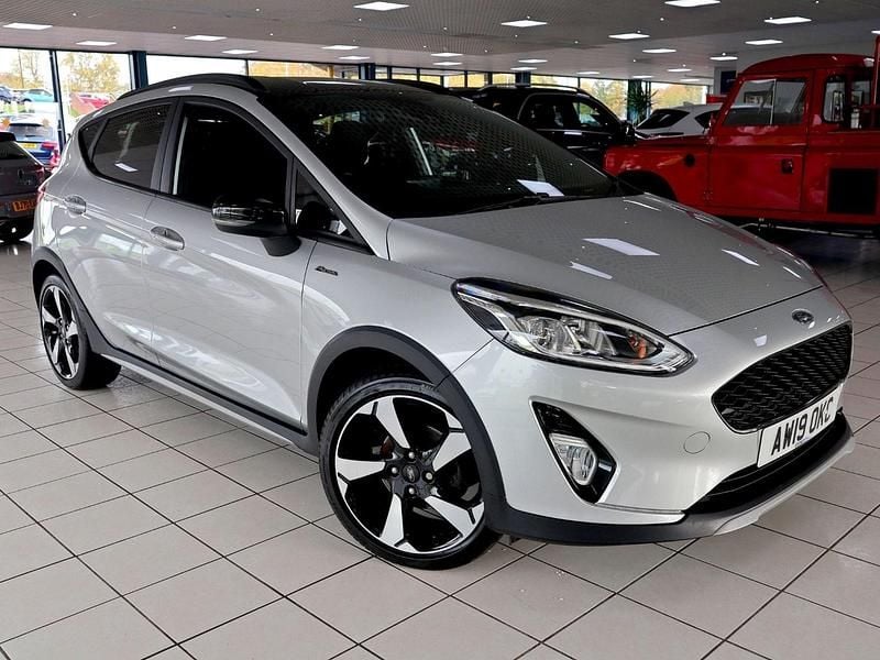 Silver Used 2019 Ford Fiesta Active Hatchback | £9,789 (Fair price) - Image 1/4