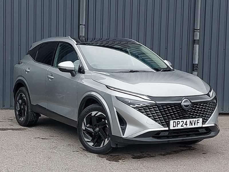 Silver Used 2024 Nissan Qashqai N-Connecta SUV | £24,698 (Expensive) - Image 1/4