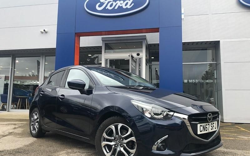 Blue Used 2017 Mazda 2 Hatchback | £9,495 (Fair price) - Image 1/4