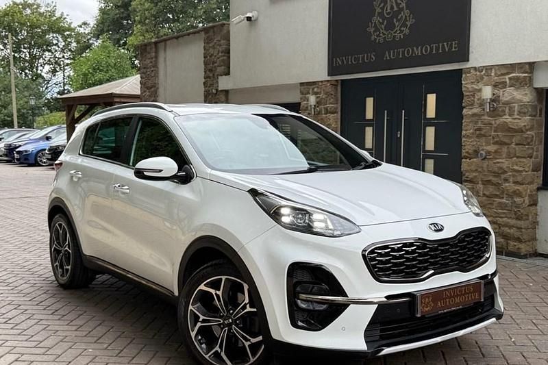 White Used 2018 Kia Sportage GT-Line SUV | £12,980 (Fair price) - Image 1/1