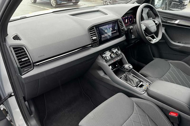 Used Skoda Karoq SportLine 110 HP (80 kW) 2025 Brilliant silver SUV