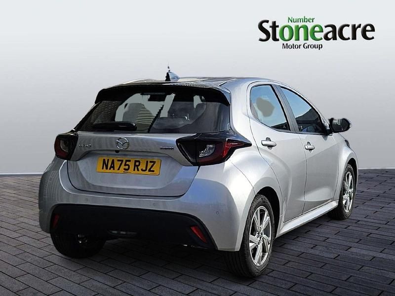 New Mazda 2 Exclusive-Line 113 HP (83 kW) 2025 Silver Hatchback