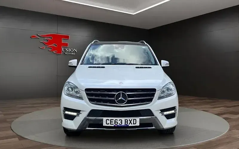 Used Mercedes ML250 AMG 204 HP (150 kW) 2013 White SUV