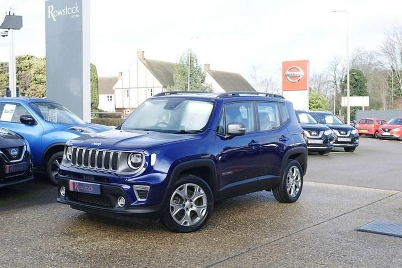 Blue Used 2021 Jeep Renegade Limited SUV | £16,640 (Fair price) - Image 1/1