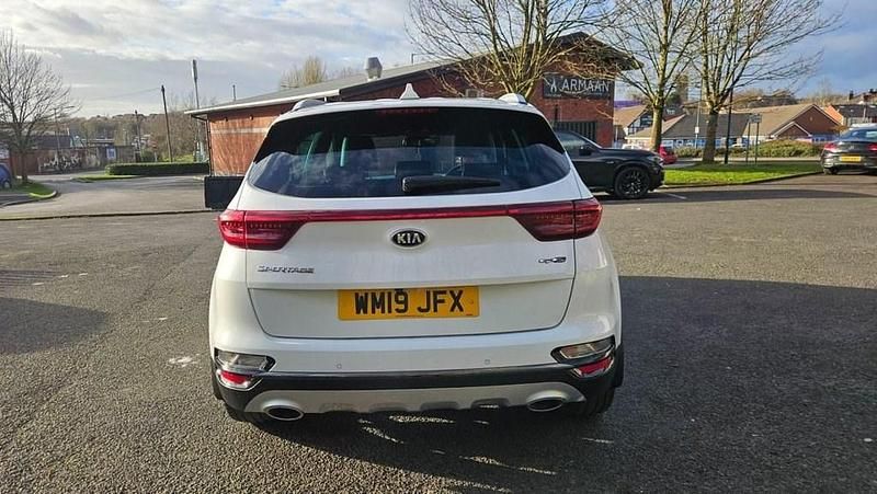 Used Kia Sportage GT-Line 136 HP (100 kW) 2019 White SUV